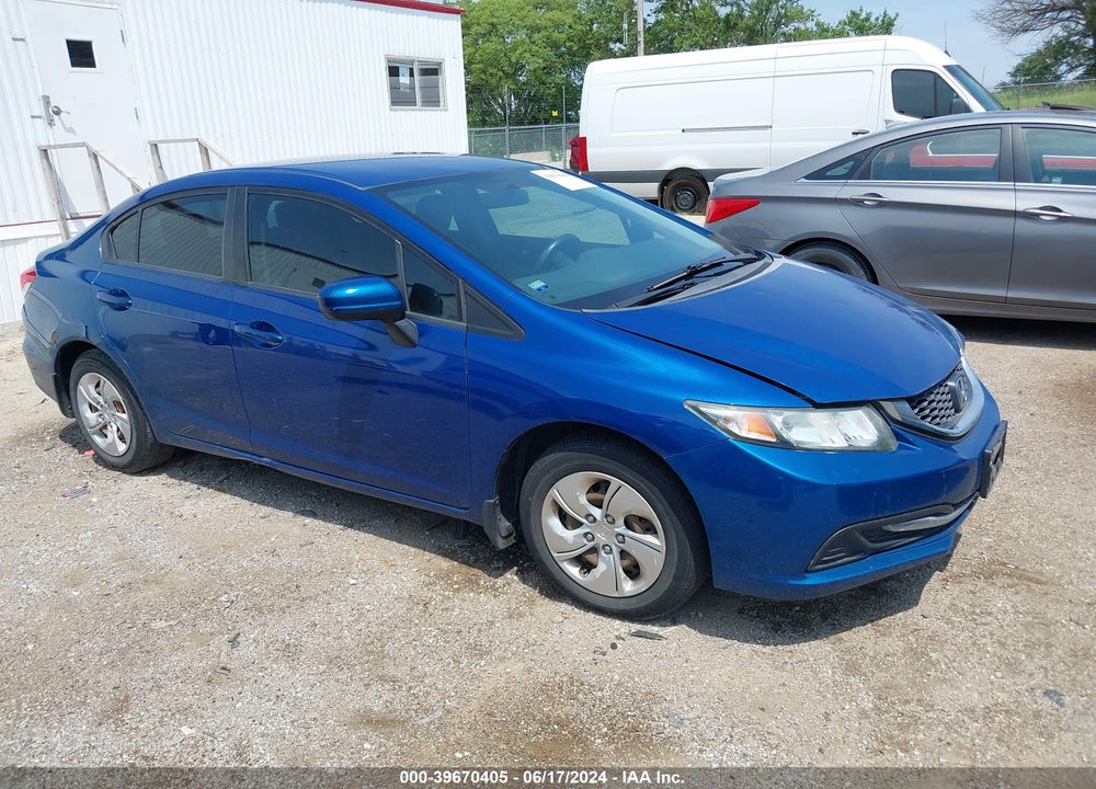 2014 HONDA CIVIC LX VIN: 19XFB2F58EE059699