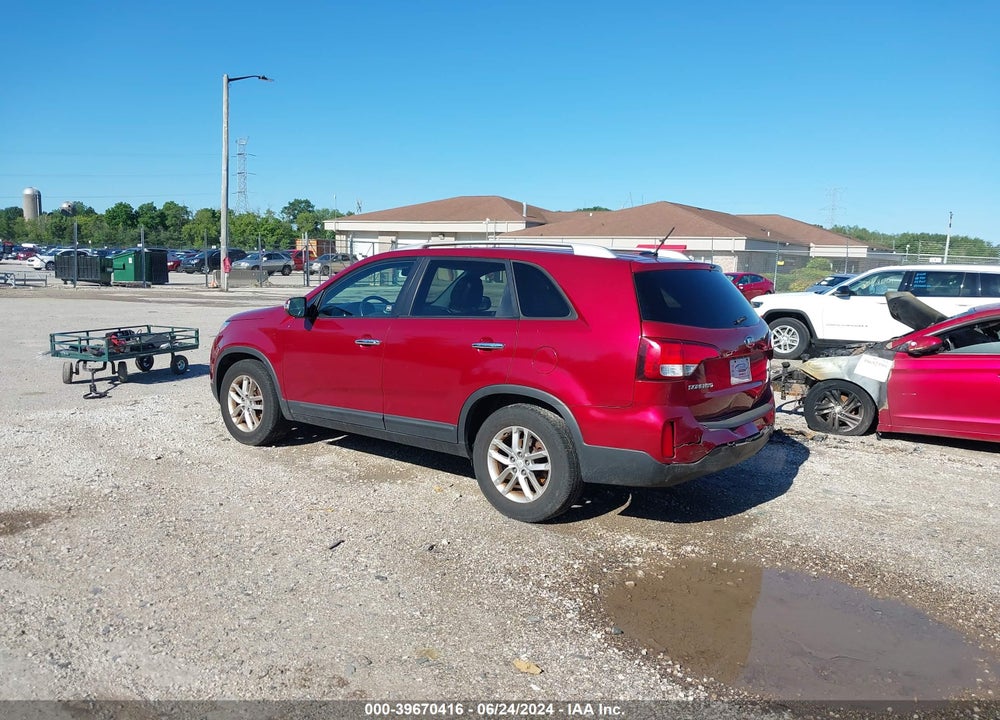 2014 KIA SORENTO LX VIN: 5XYKT4A64EG464498