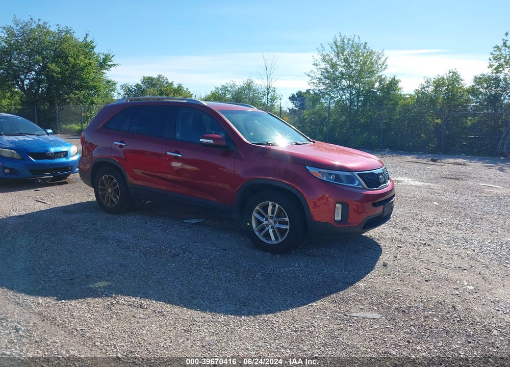 2014 KIA SORENTO LX VIN: 5XYKT4A64EG464498
