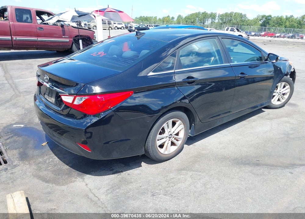 2014 HYUNDAI SONATA GLS VIN: 5NPEB4AC0EH940602