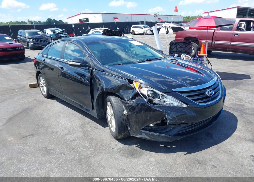 2014 HYUNDAI SONATA GLS VIN: 5NPEB4AC0EH940602