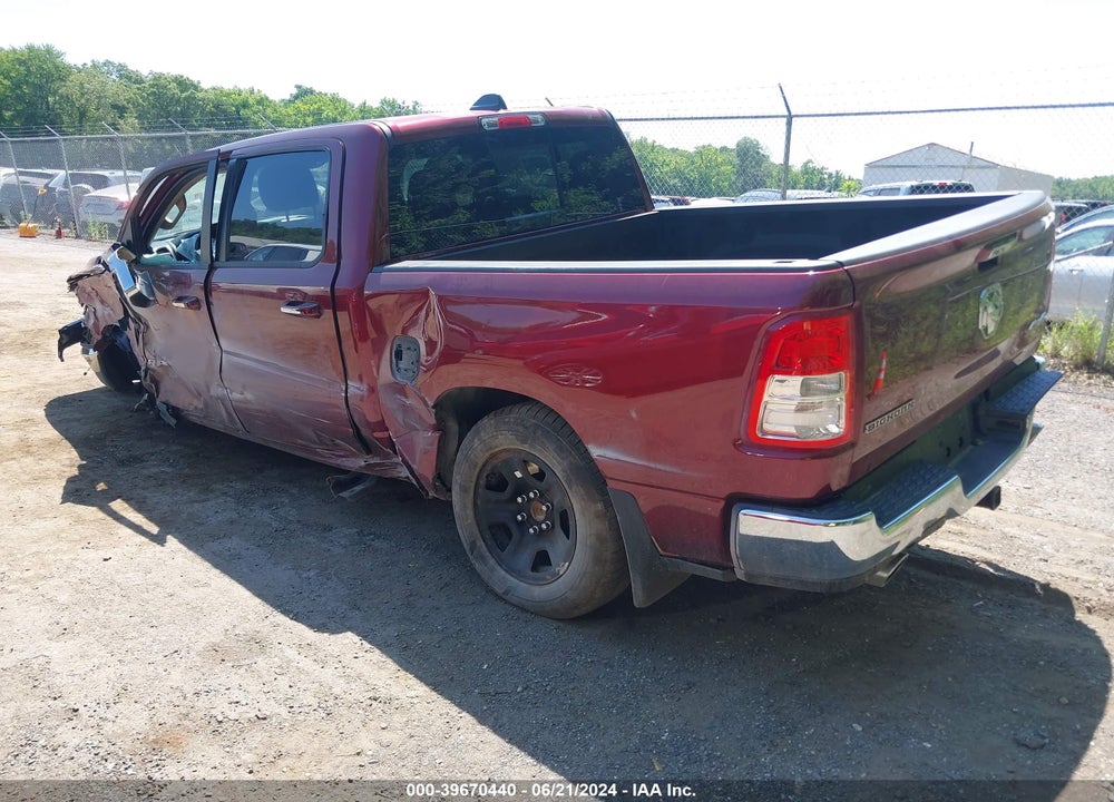 2020 RAM 1500 BIG HORN VIN: 1C6SRFFT8LN205633