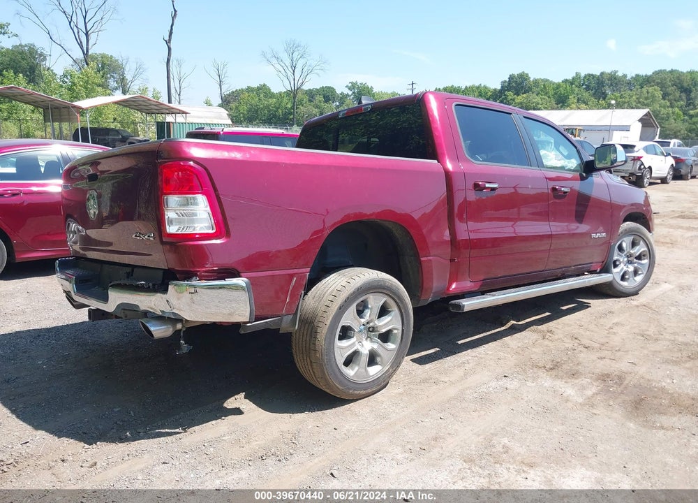 2020 RAM 1500 BIG HORN VIN: 1C6SRFFT8LN205633