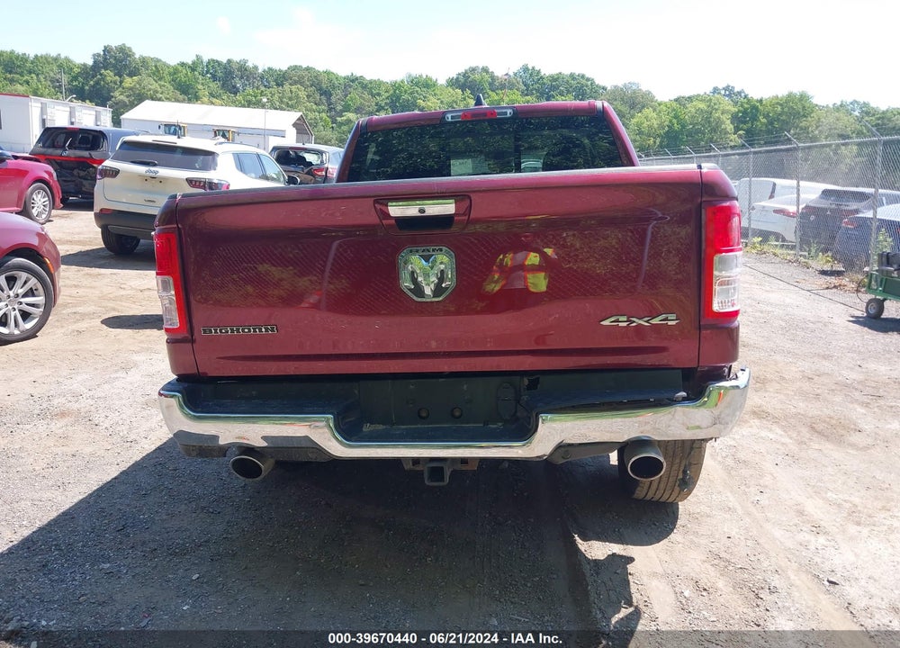 2020 RAM 1500 BIG HORN VIN: 1C6SRFFT8LN205633