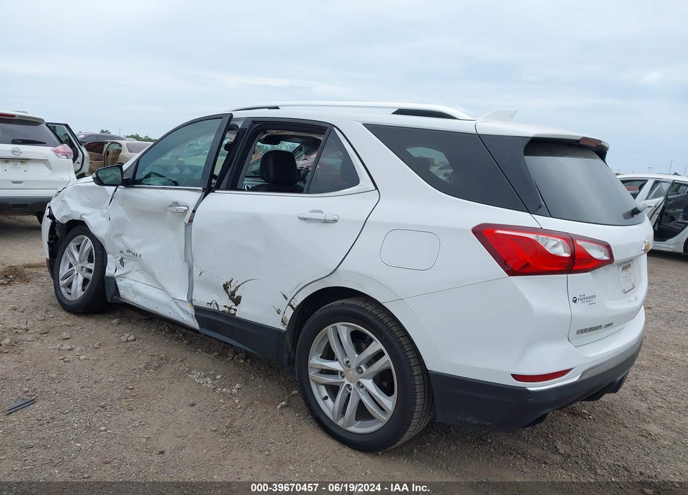 2020 CHEVROLET EQUINOX FWD PREMIER 2.0L TURBO VIN: 2GNAXPEX6L6133198