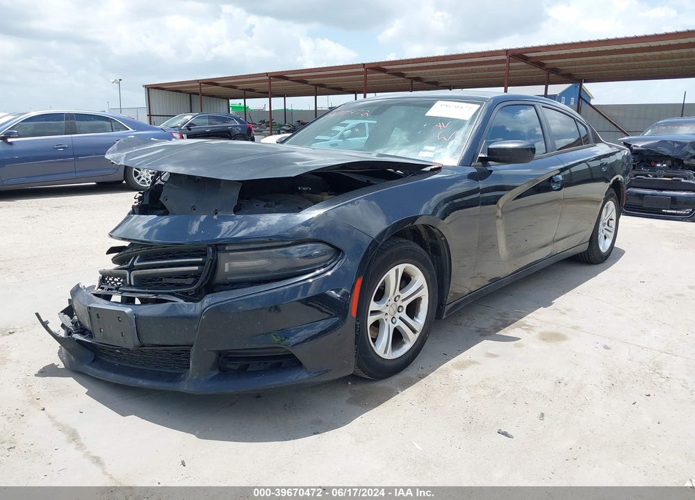 2015 DODGE CHARGER SE VIN: 2C3CDXBG8FH799099