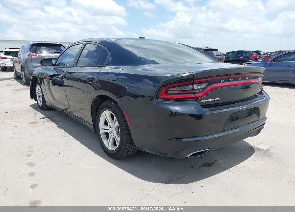 2015 DODGE CHARGER SE VIN: 2C3CDXBG8FH799099