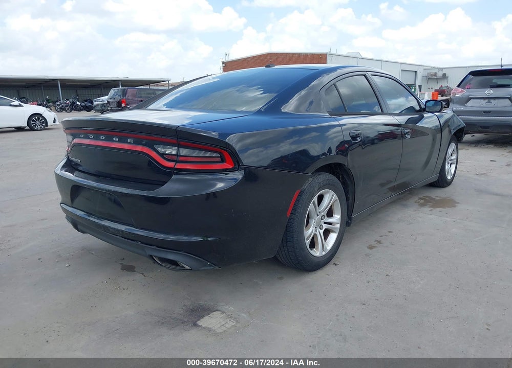 2015 DODGE CHARGER SE VIN: 2C3CDXBG8FH799099