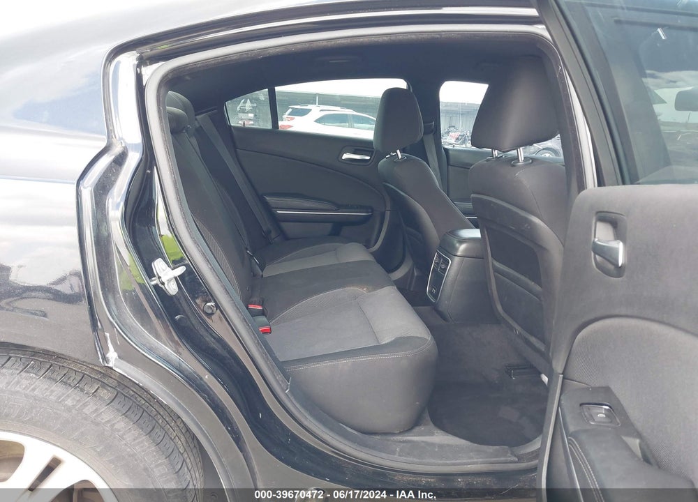 2015 DODGE CHARGER SE VIN: 2C3CDXBG8FH799099