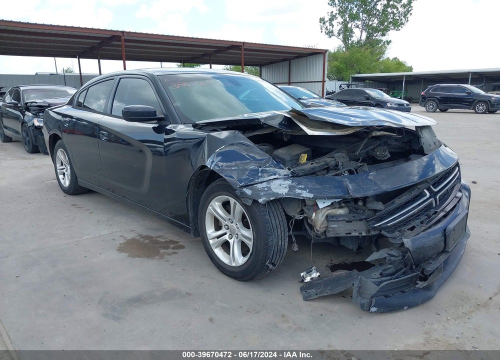 2015 DODGE CHARGER SE VIN: 2C3CDXBG8FH799099