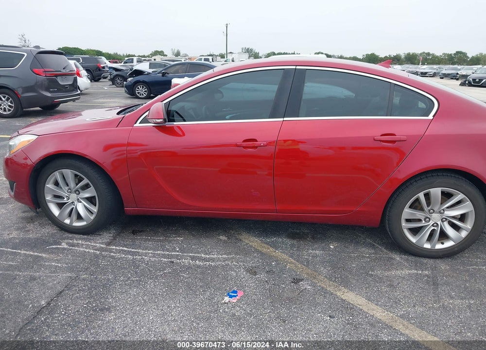 2014 BUICK REGAL TURBO VIN: 2G4GK5EX5E9299263