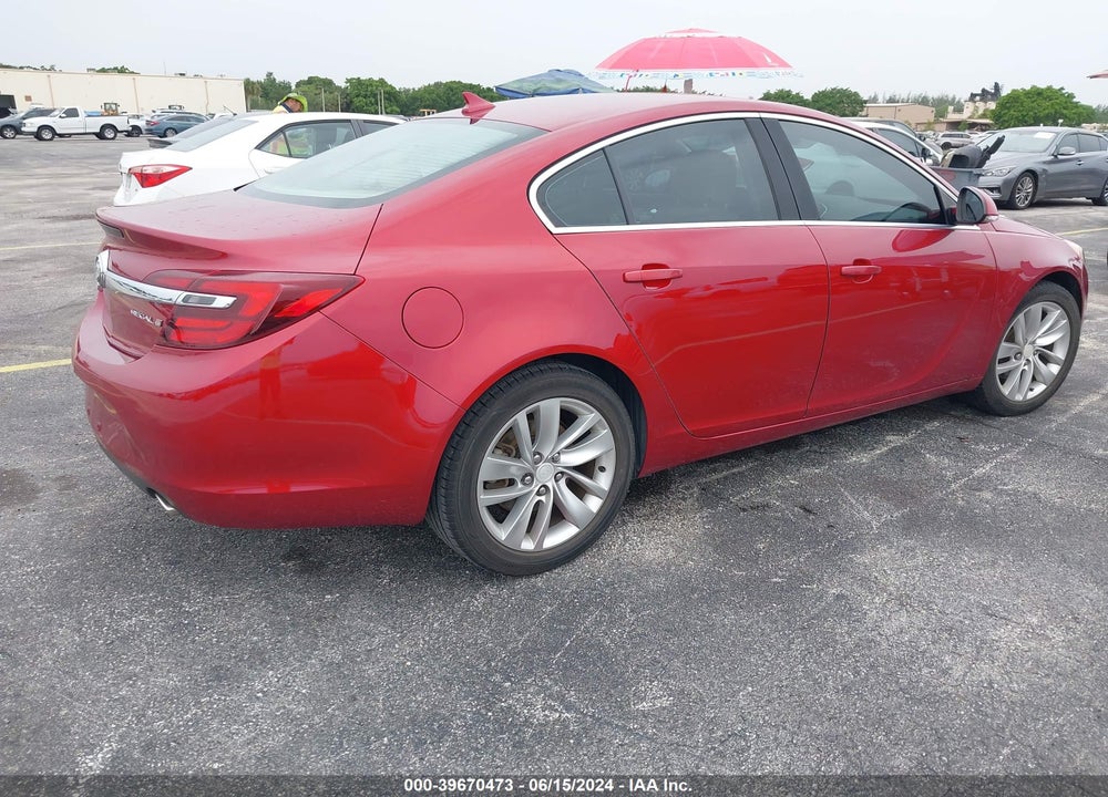 2014 BUICK REGAL TURBO VIN: 2G4GK5EX5E9299263