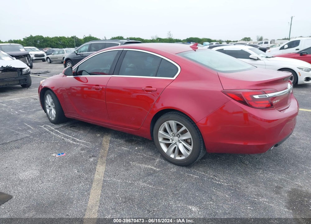 2014 BUICK REGAL TURBO VIN: 2G4GK5EX5E9299263