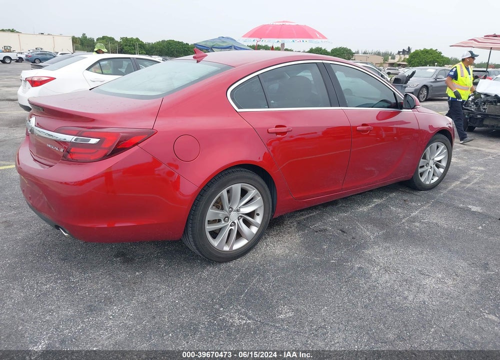 2014 BUICK REGAL TURBO VIN: 2G4GK5EX5E9299263