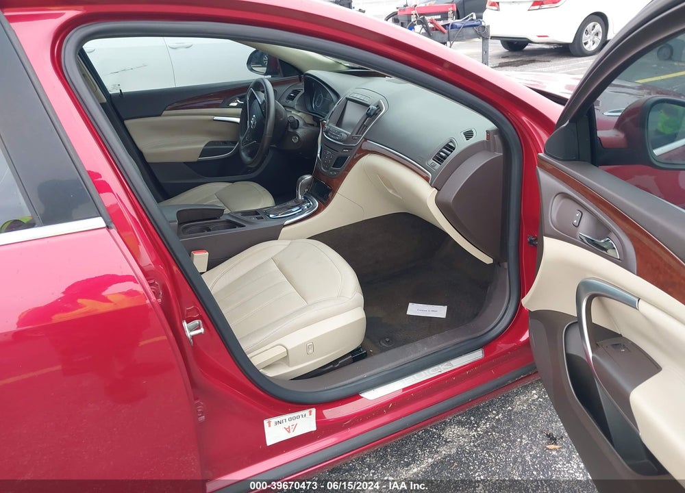 2014 BUICK REGAL TURBO VIN: 2G4GK5EX5E9299263
