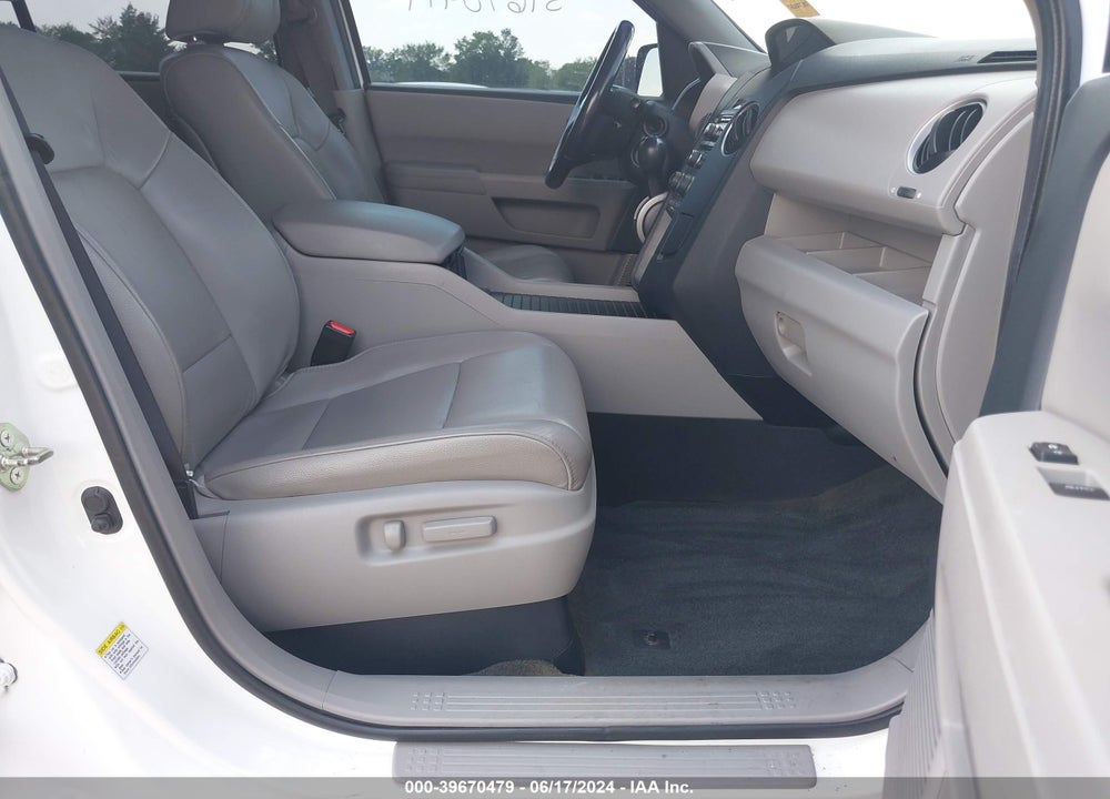 2013 HONDA PILOT EX-L VIN: 5FNYF3H54DB042651
