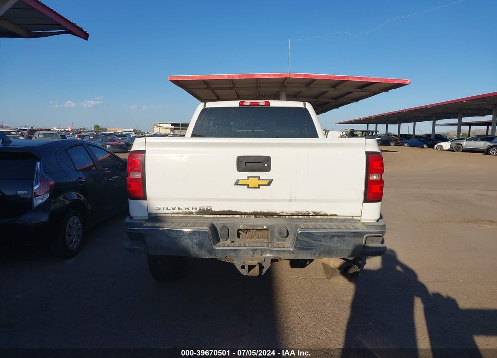 2016 CHEVROLET SILVERADO 2500HD WT VIN: 1GC2CUEG1GZ257011
