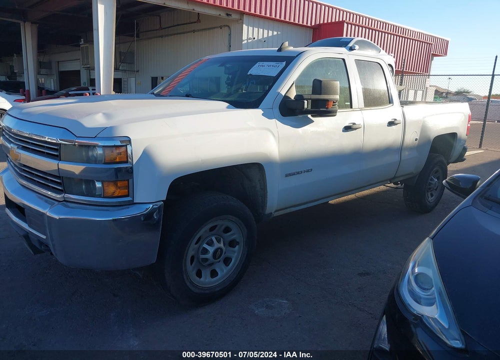 2016 CHEVROLET SILVERADO 2500HD WT VIN: 1GC2CUEG1GZ257011