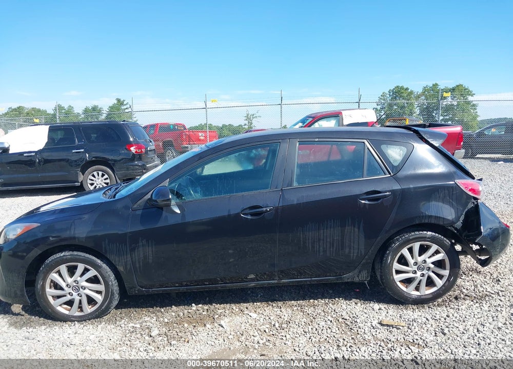2013 MAZDA 3 I TOURING VIN: JM1BL1L75D1751982