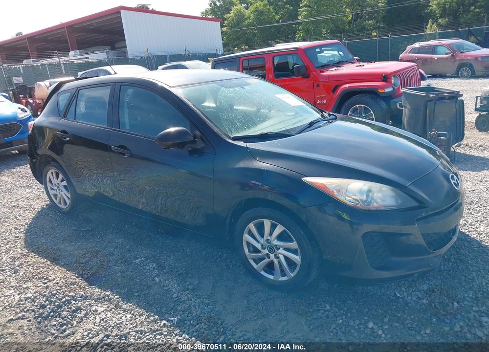 2013 MAZDA 3 I TOURING VIN: JM1BL1L75D1751982