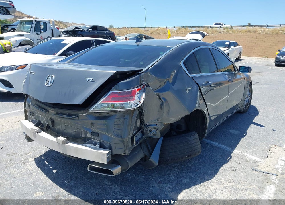 2011 ACURA TL 3.5 VIN: 19UUA8F29BA007422