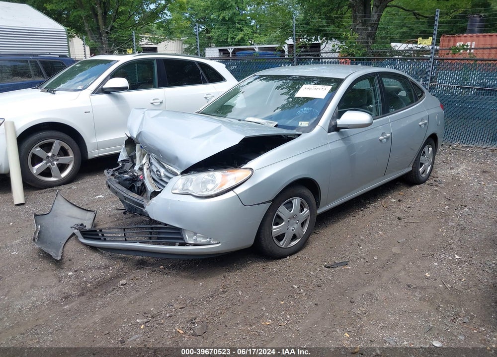 2010 HYUNDAI ELANTRA GLS VIN: KMHDU4AD2AU153516