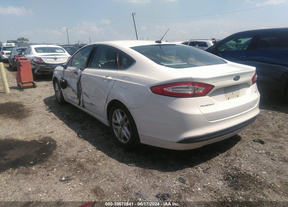 2014 FORD FUSION SE VIN: 3FA6P0H72ER338441
