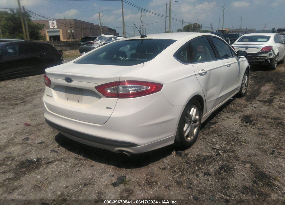 2014 FORD FUSION SE VIN: 3FA6P0H72ER338441