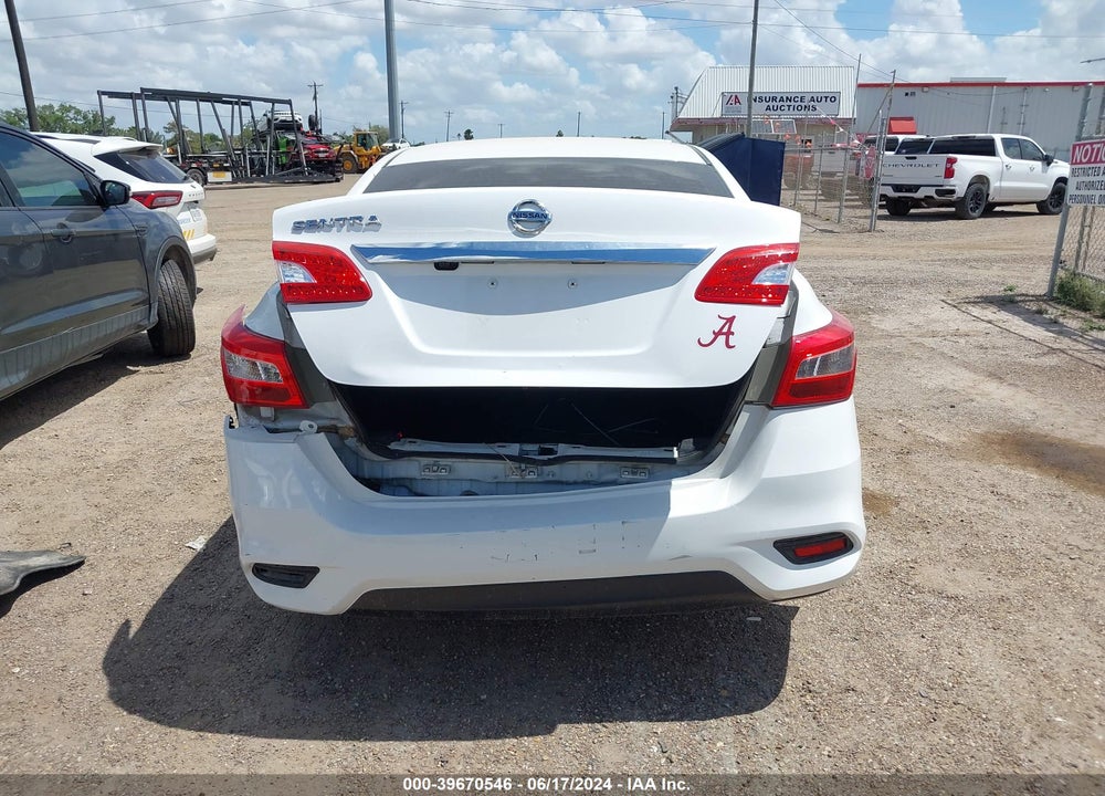 2018 NISSAN SENTRA S VIN: 3N1AB7AP7JY216196