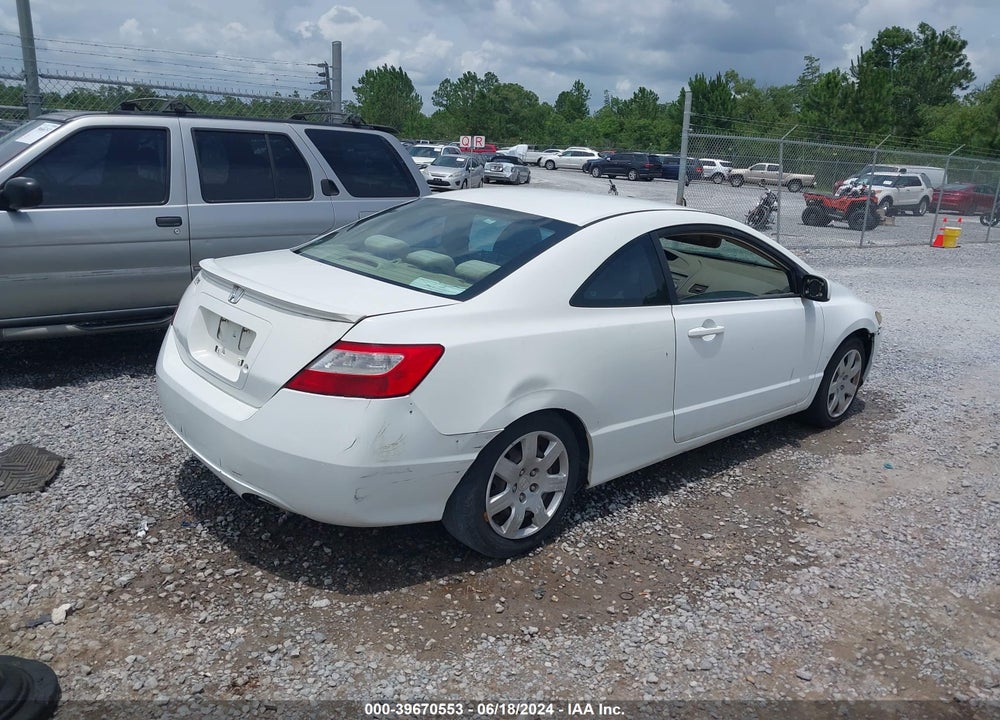 2006 HONDA CIVIC LX VIN: 2HGFG12676H501745