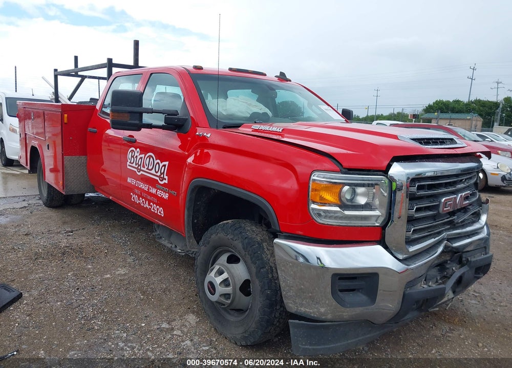 2019 GMC SIERRA 3500HD CHASSIS VIN: 1GD42TCY3KF147245