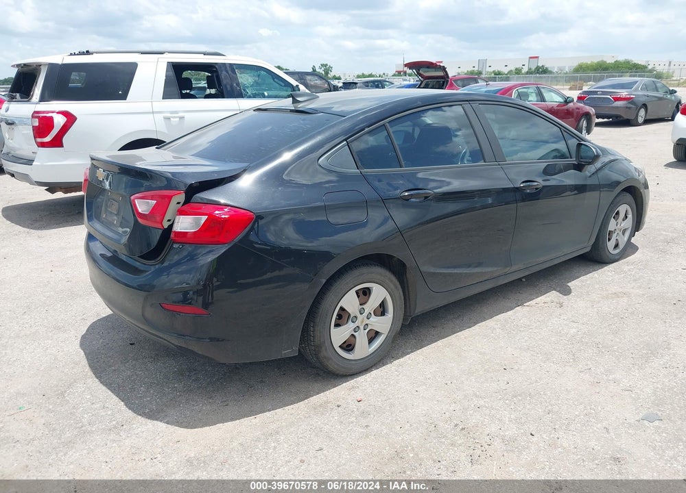 2017 CHEVROLET CRUZE LS AUTO VIN: 1G1BC5SM8H7166906