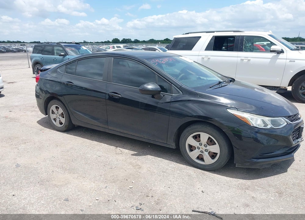 2017 CHEVROLET CRUZE LS AUTO VIN: 1G1BC5SM8H7166906