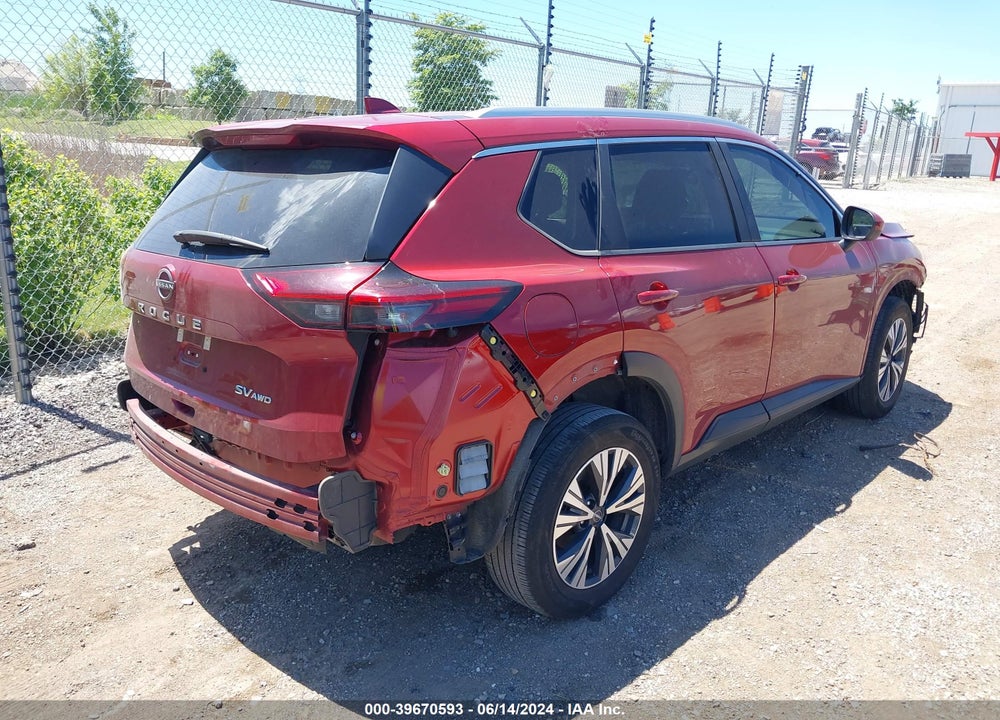 2023 NISSAN ROGUE SV INTELLIGENT AWD VIN: 5N1BT3BB3PC778846