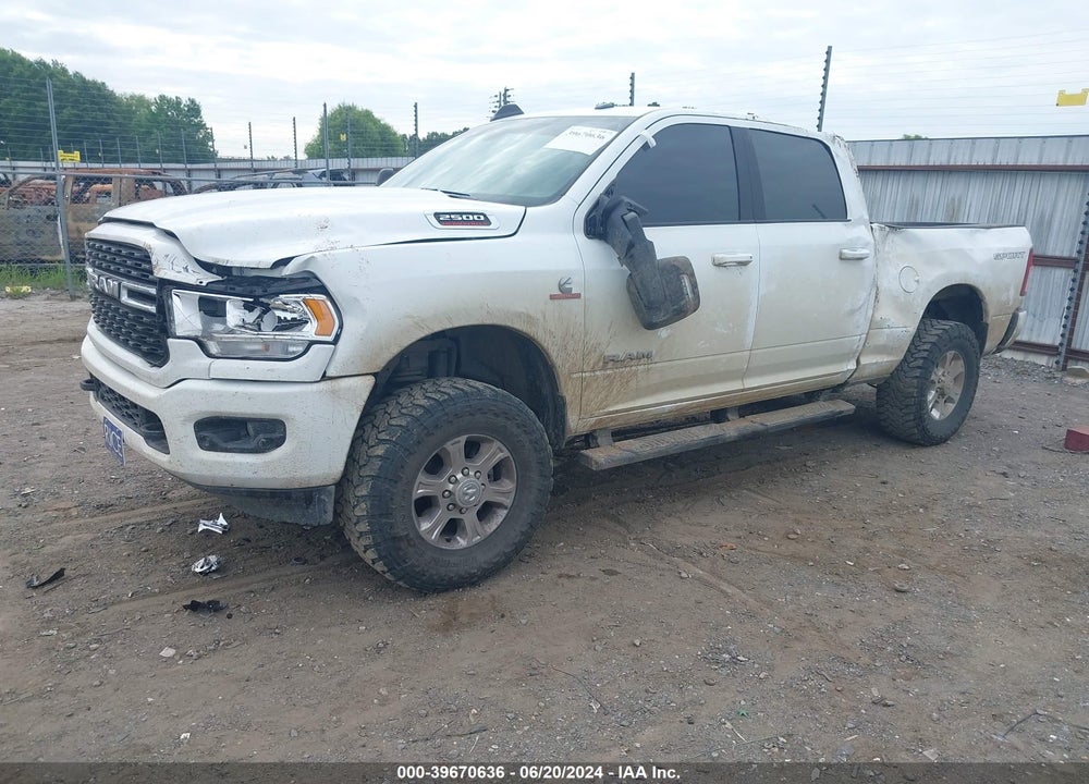 2023 RAM 2500 BIG HORN 4X4 6'4 BOX VIN: 3C6UR5DL9PG616057
