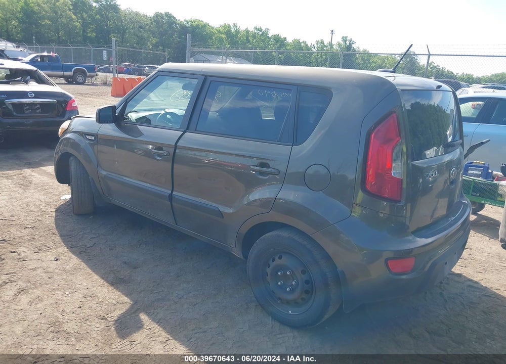 2013 KIA SOUL VIN: KNDJT2A54D7504999