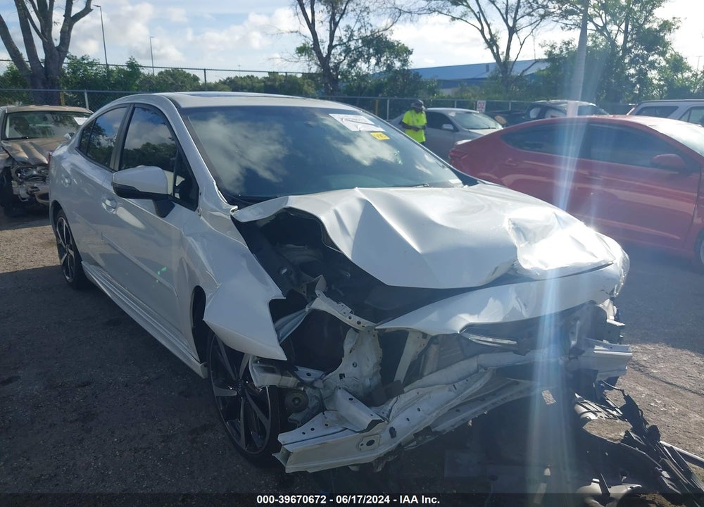 2020 SUBARU IMPREZA SPORT VIN: 4S3GKAM65L3609620