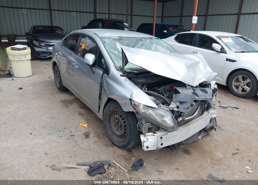 2013 HONDA CIVIC LX VIN: 2HGFB2F59DH554319