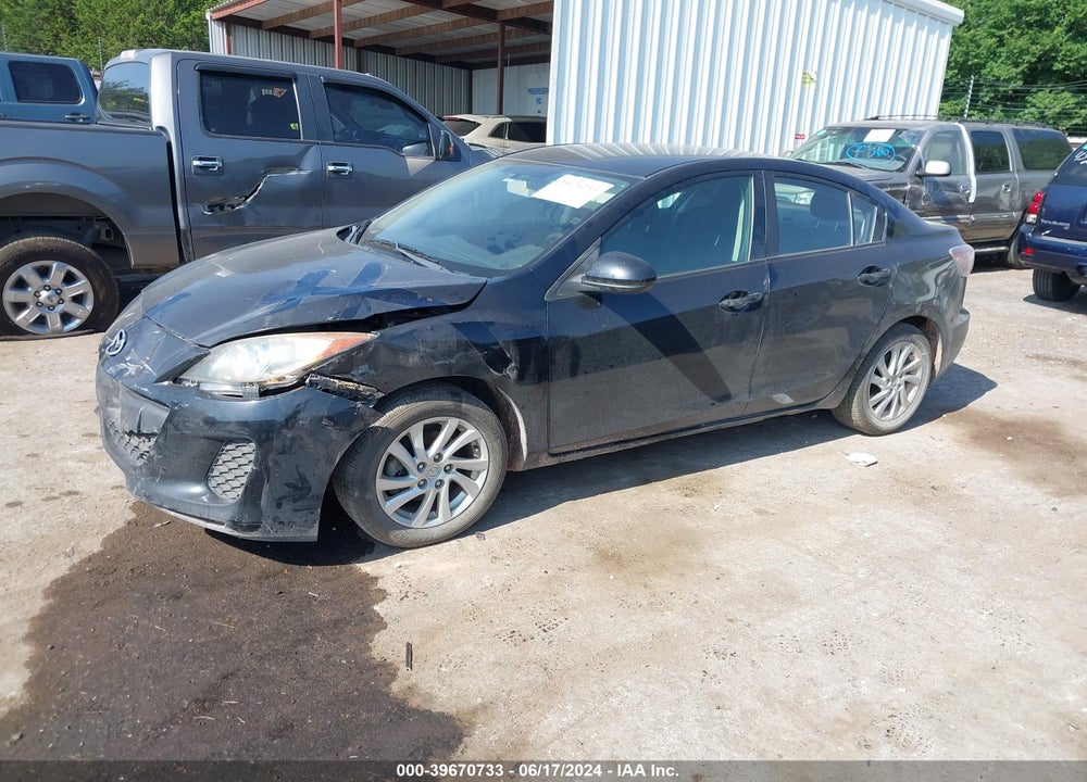 2012 MAZDA 3 I TOURING VIN: JM1BL1V7XC1562403