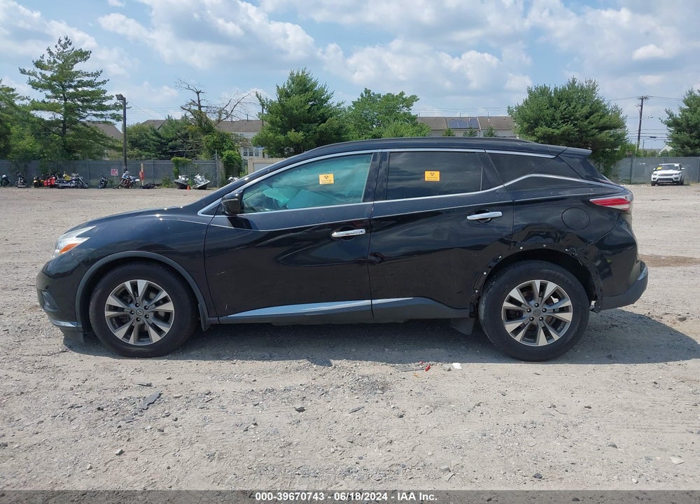 2017 NISSAN MURANO SV VIN: 5N1AZ2MH6HN148637