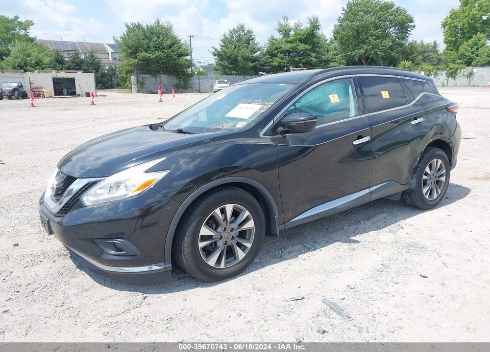 2017 NISSAN MURANO SV VIN: 5N1AZ2MH6HN148637
