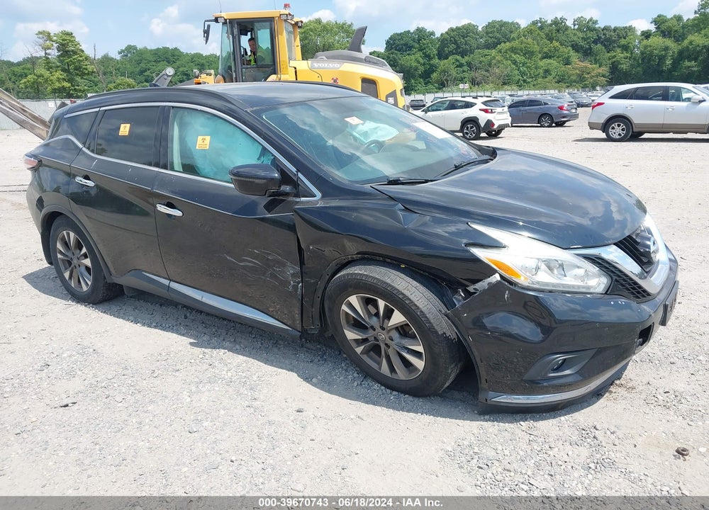 2017 NISSAN MURANO SV VIN: 5N1AZ2MH6HN148637