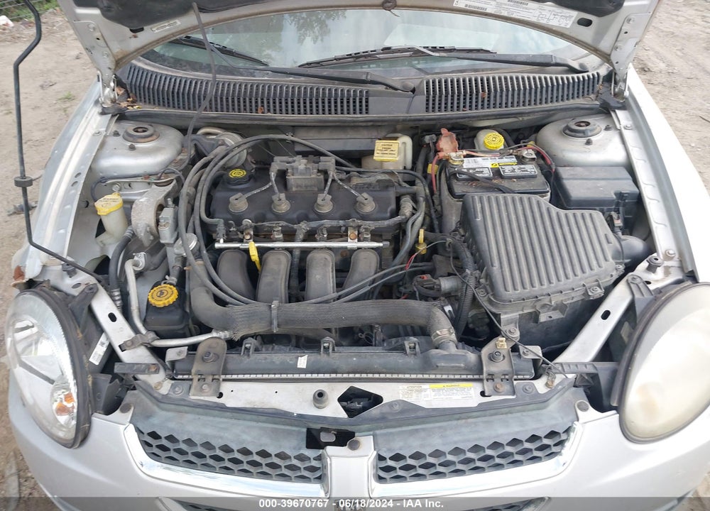 2003 DODGE NEON SXT VIN: 1B3ES56C03D138201