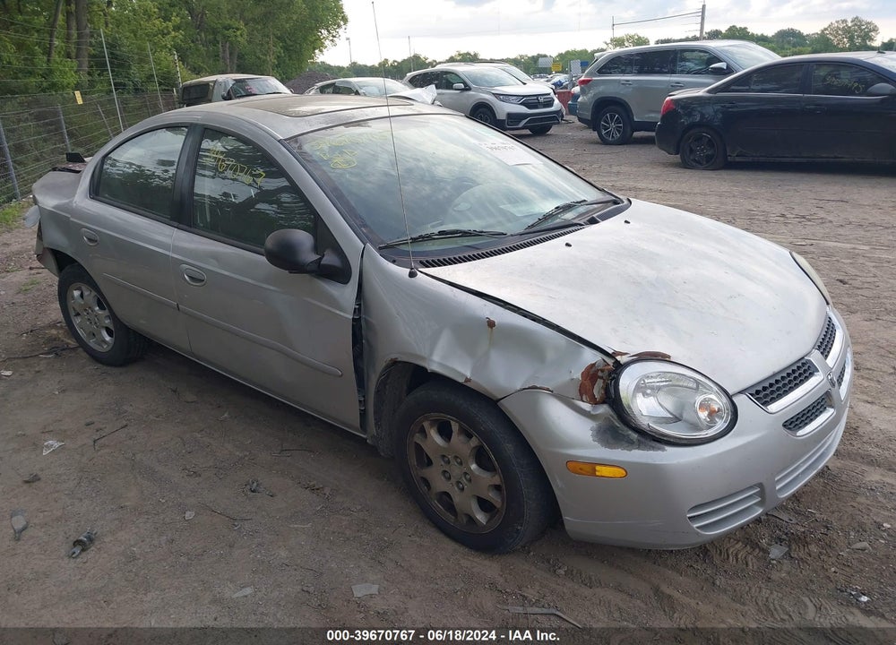 2003 DODGE NEON SXT VIN: 1B3ES56C03D138201