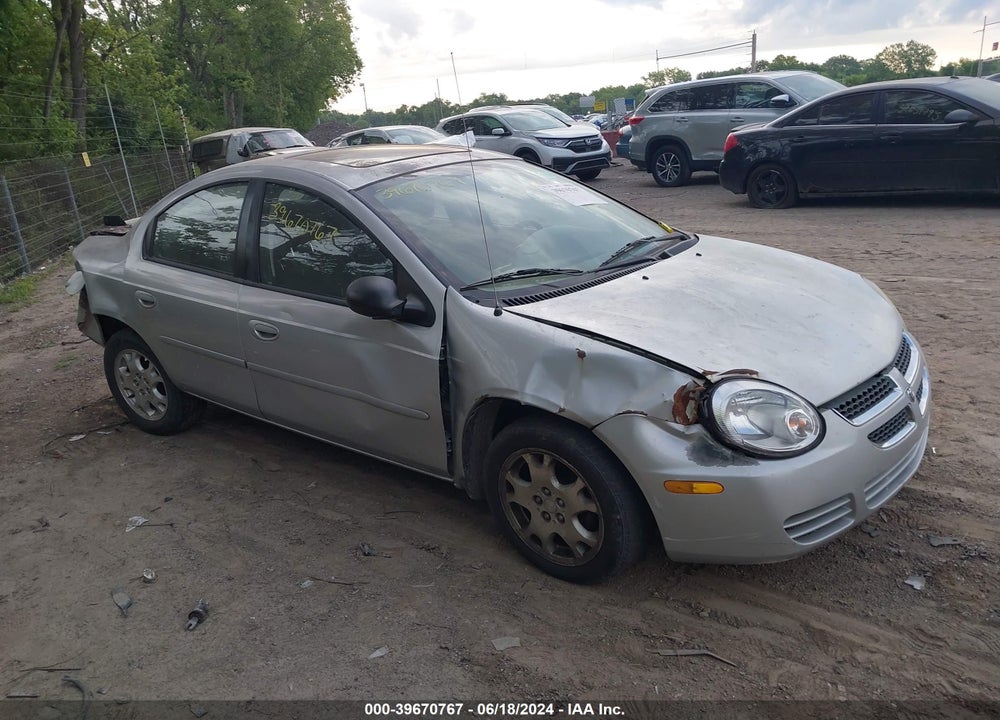 2003 DODGE NEON SXT VIN: 1B3ES56C03D138201