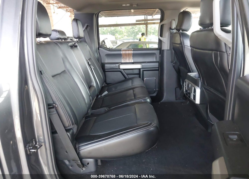 2018 FORD F-150 LARIAT VIN: 1FTFW1E10JFD72744