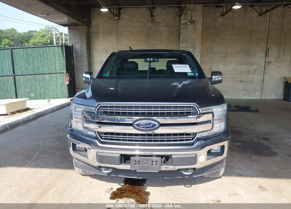 2018 FORD F-150 LARIAT VIN: 1FTFW1E10JFD72744