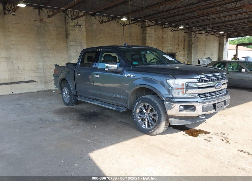 2018 FORD F-150 LARIAT VIN: 1FTFW1E10JFD72744