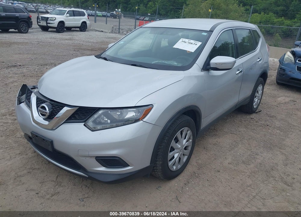 2015 NISSAN ROGUE S VIN: KNMAT2MV4FP502667