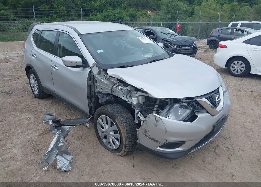 2015 NISSAN ROGUE S VIN: KNMAT2MV4FP502667